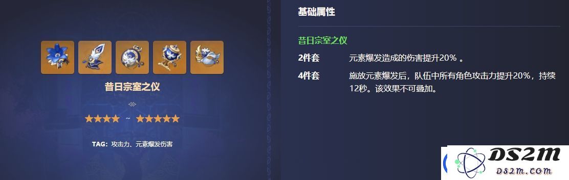 原神珐露珊圣遗物推荐