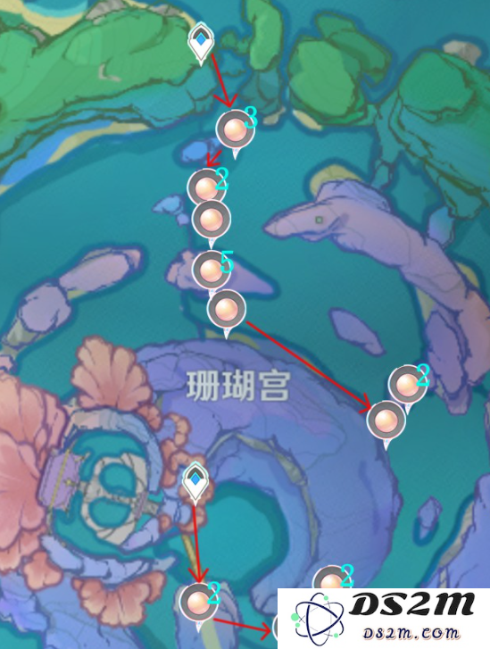 原神珊瑚珍珠采集攻略：3.8版本高效路线与刷新机制解析