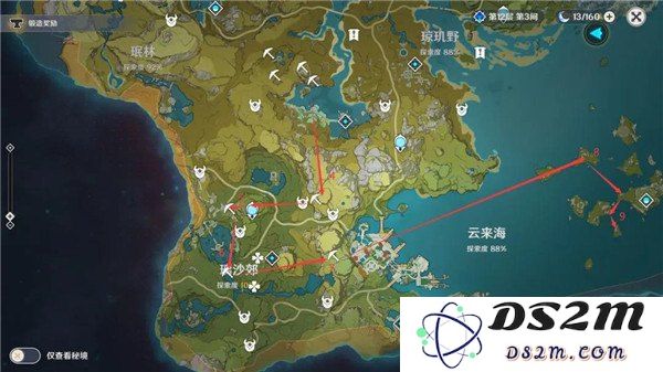 原神水晶采集路线解析：高效刷矿点位与3.8版本更新 - 原神挖矿攻略