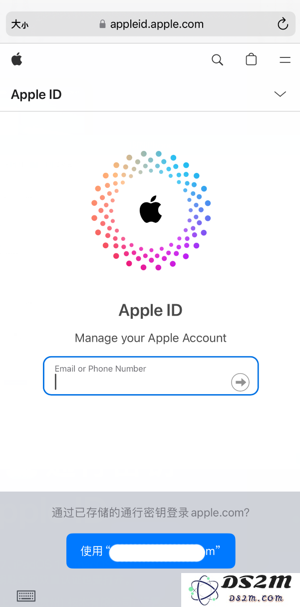 iOS 17：支持使用通行密钥登录 Apple ID