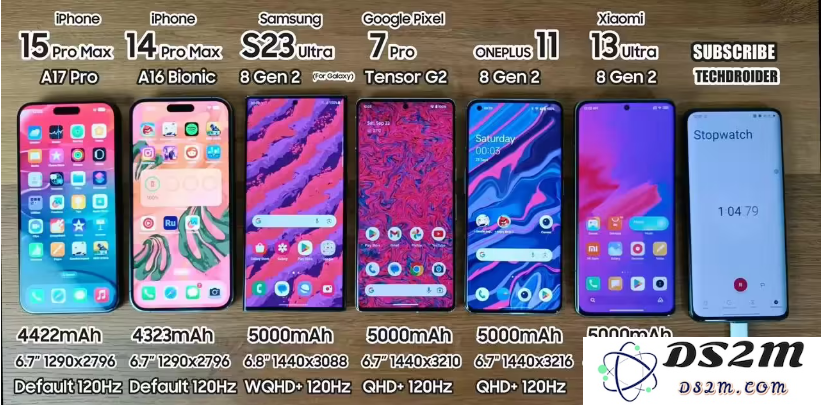 苹果 iPhone 15 Pro Max续航怎么样？苹果、安卓旗舰续航对比