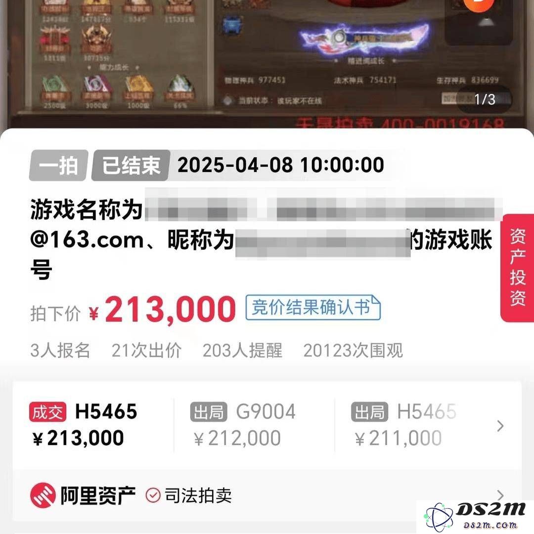 《梦三国2》至尊11账号的拍卖启示：虚拟资产的真实价值