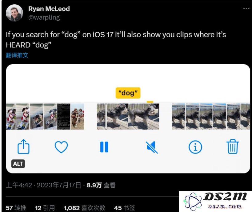 iOS 17 新版隐藏功能：轻松通过关键字查找 iPhone 视频中的声响内容