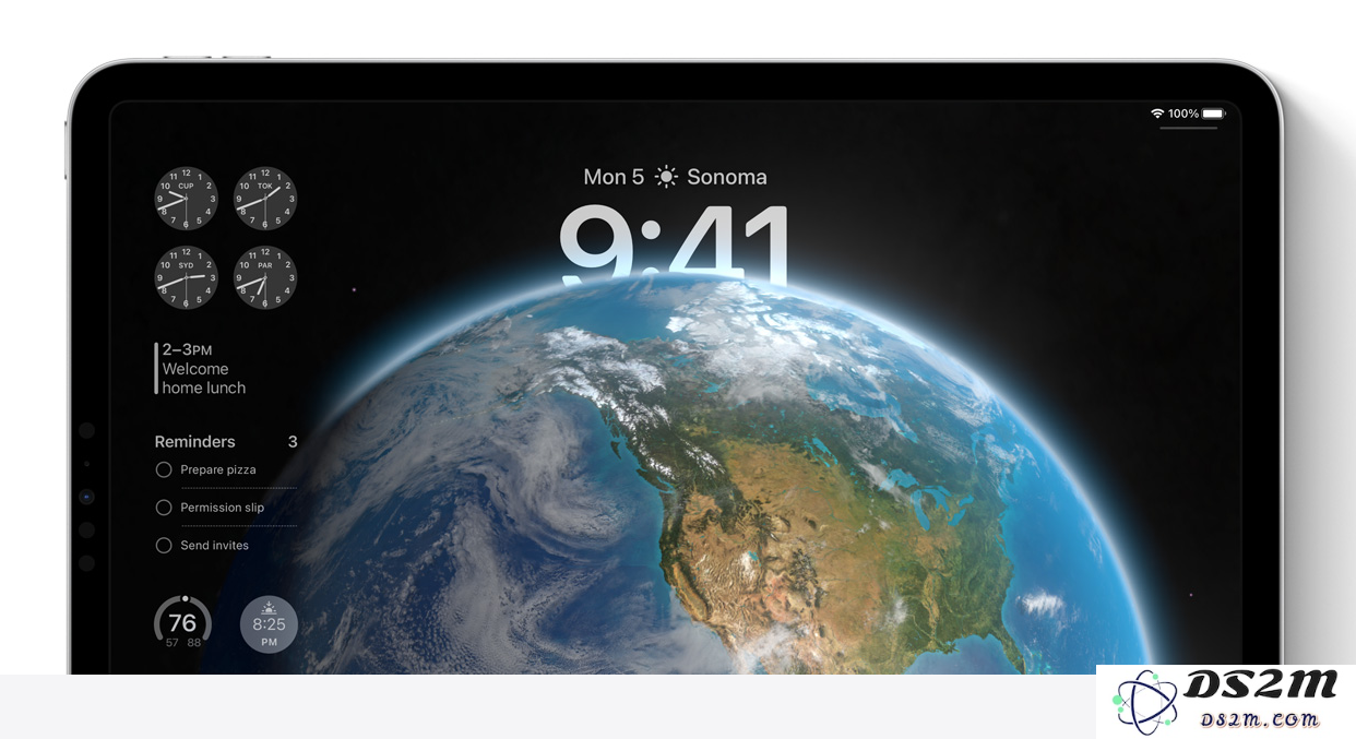 苹果 iPadOS 17 带来个性化锁定屏幕，有这些新变化