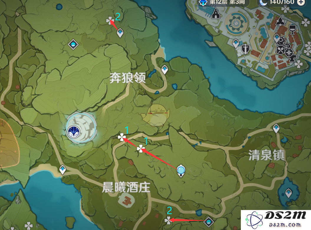 原神地灵柩位置
