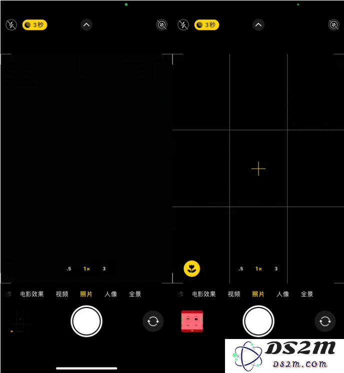 苹果iPhone 14相机如何设置九宫格构图？