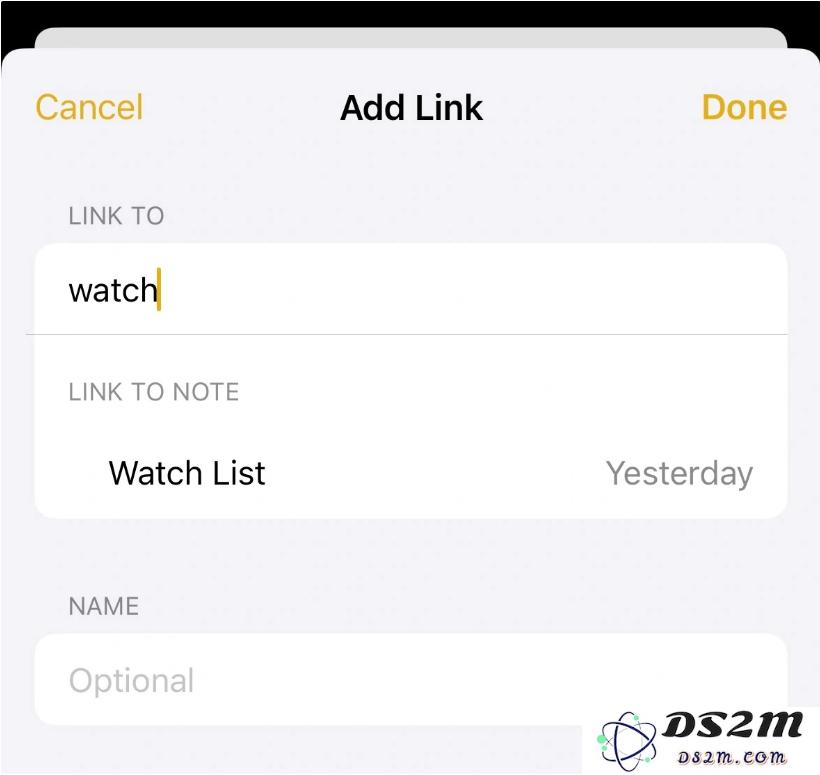 如何在iOS 17 备忘录应用中嵌入笔记链接？
