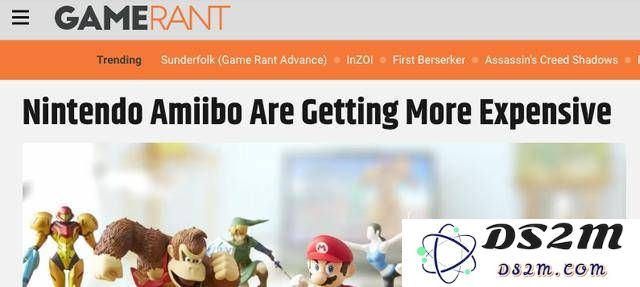 美零售商任天堂amiibo价格上调真相揭秘