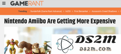 美零售商调整任天堂amiibo价格，玩家关注《街霸6》等玩偶上涨风潮