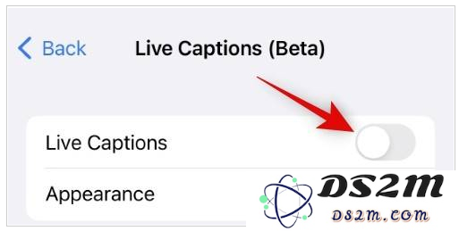 iOS 16中如何开启实时字幕？iPhone14开启实时字幕方法