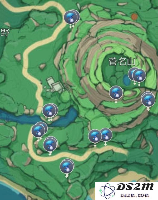 原神幽灯蕈采集攻略：3.4版本快速获取路线解析