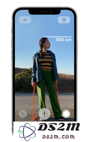 如何使用iPhone 14测距仪测量身高？