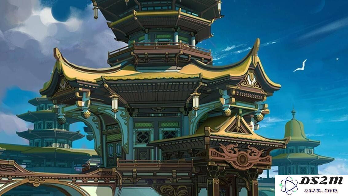 原神群玉阁怎么上去：3.4版本飞行机关新解法-探索攻略