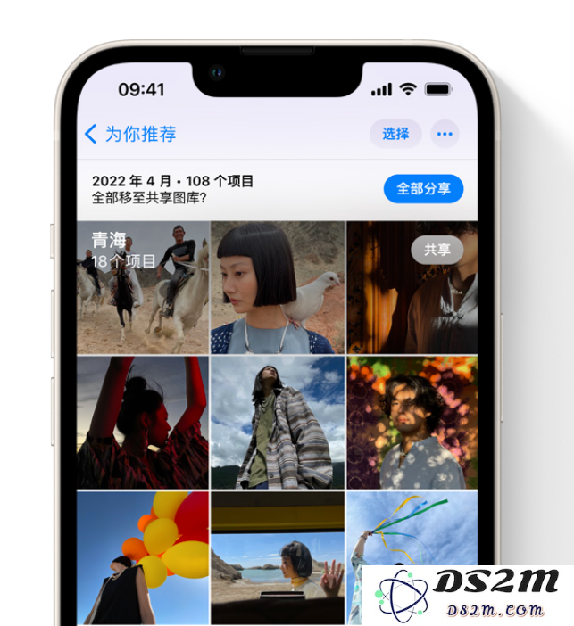 在 iPhone 中如何利用共享图库功能轻松分享照片给朋友和家人？