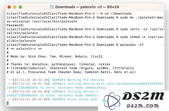 如何使用palera1n越狱？palera1n越狱 iOS 15.0 - 16.3.1教程