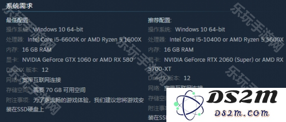 《漫威争锋》配置要求一览