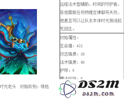 《Hi英雄》时光老头角色介绍及其在游戏中的表现分析