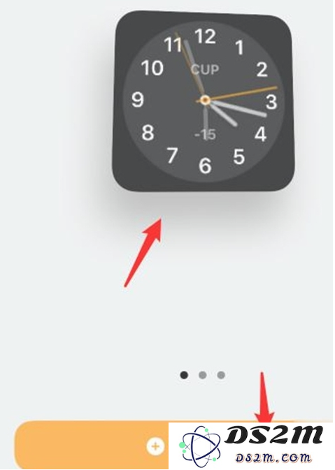iPhone手机如何添加时钟小组件？时钟图标如何放大?