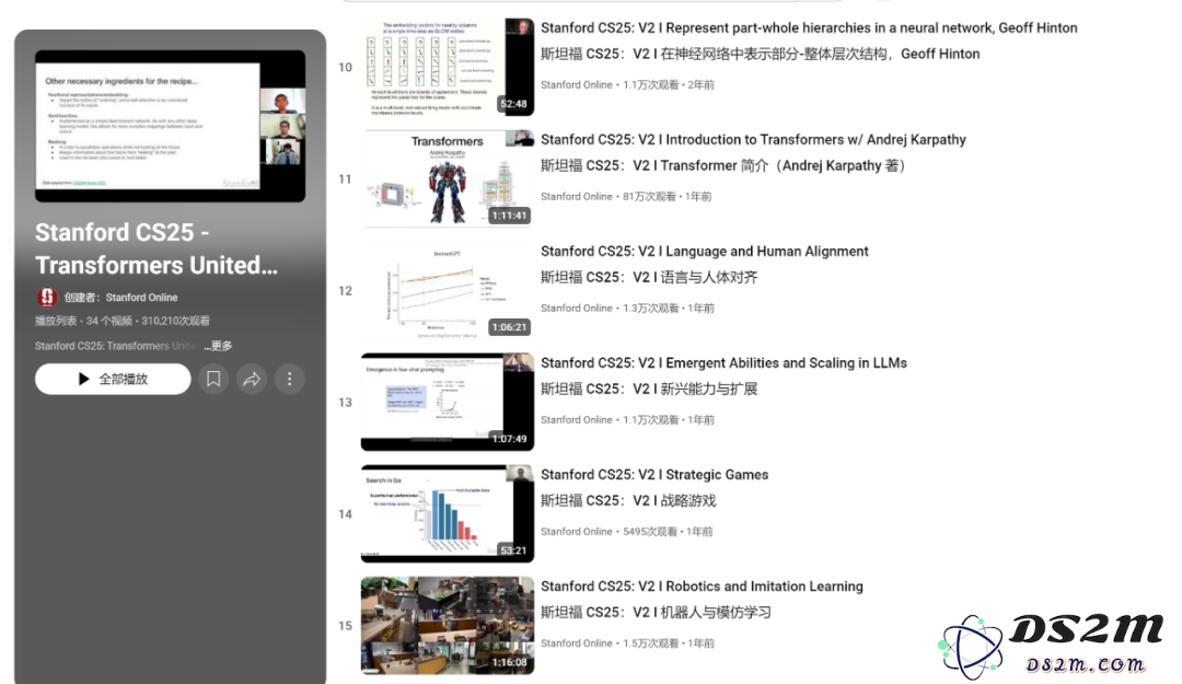 顶尖大模型专家课，OpenAI和谷歌等科技巨头加入斯坦福CS 25春季课程新阵容！