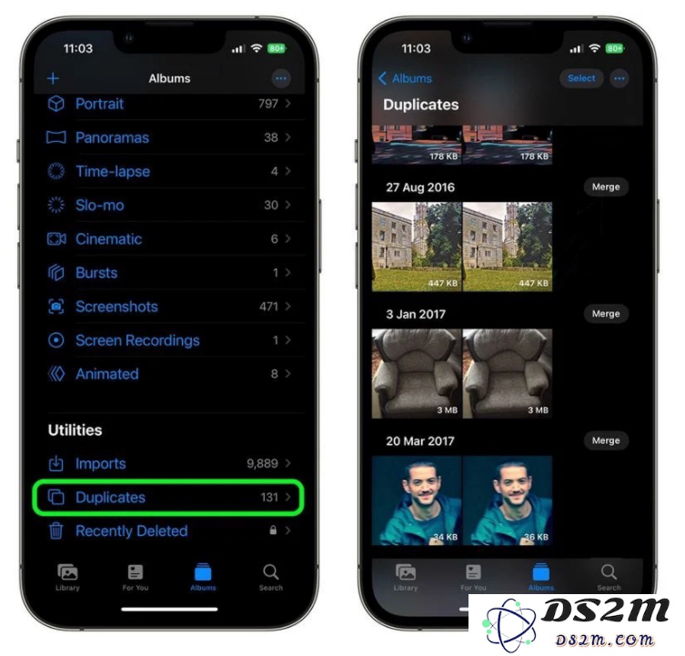 iOS 16 照片应用更新：便捷管理，轻松识别和删除重复的图片及视频文件