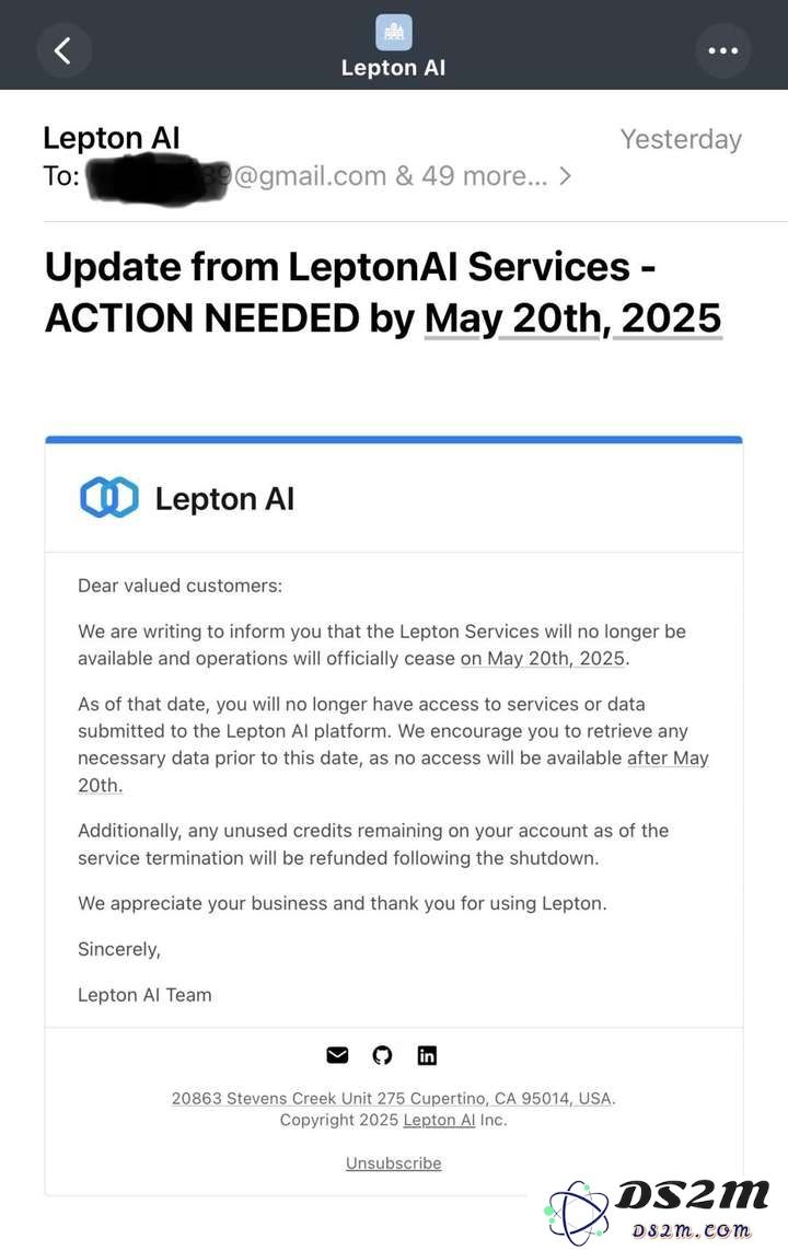 英伟达关闭Lepton AI业务，停止新用户注册并注销官方社交账号，贾扬清的创业项目被收购，两年后重返科技巨头