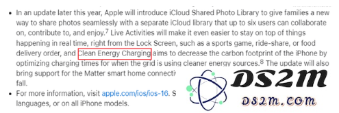 iOS 16新增清洁能源充电功能，这项技术究竟是什么？