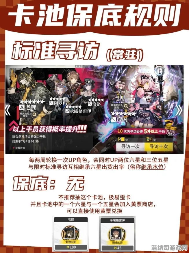 ▶重磅解析｜明日方舟v0425活动兑换全攻略，独家抽卡技巧与90抽保底机制深度剖析！
