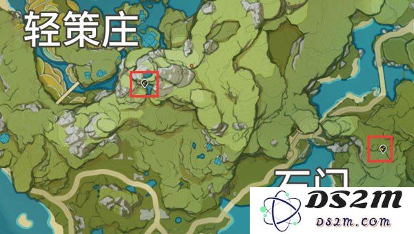 原神璃月地灵龛的位置