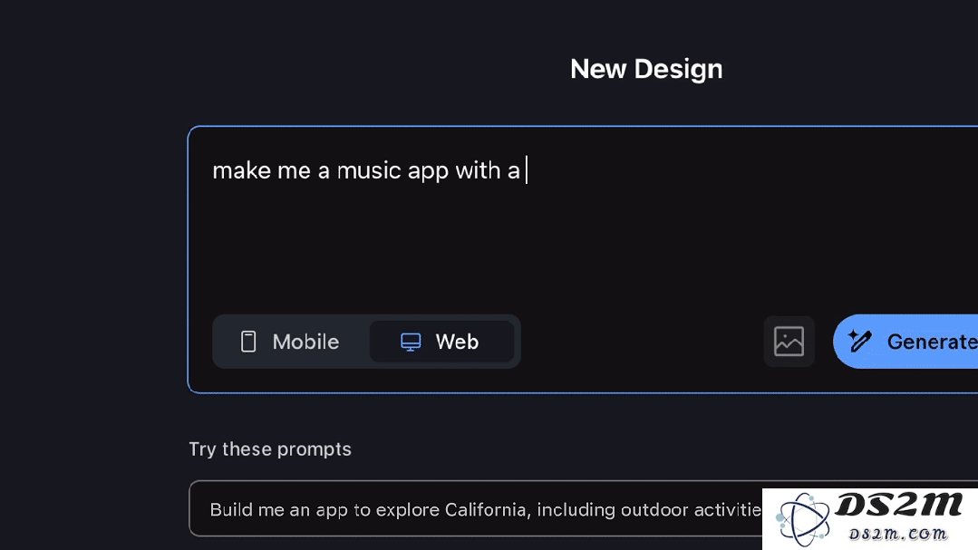 我尝试了Google Stitch：AI 一键生成 UI 源文件，Figma 或将面临不小的竞争压力……