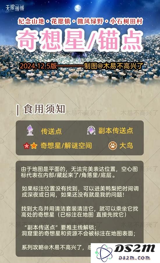 无限暖暖地图攻略分享 纪念山地花园镇地图攻略：穿越奇幻世界，收获暖暖梦想
