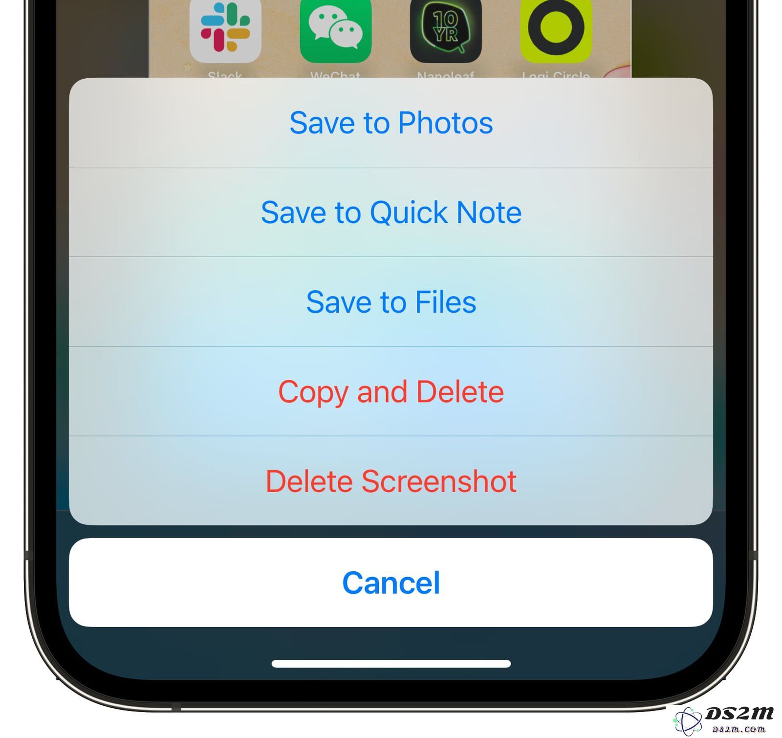 iOS 16 beta 5 更新亮点：实现截图快速复制粘贴至其他应用程序功能