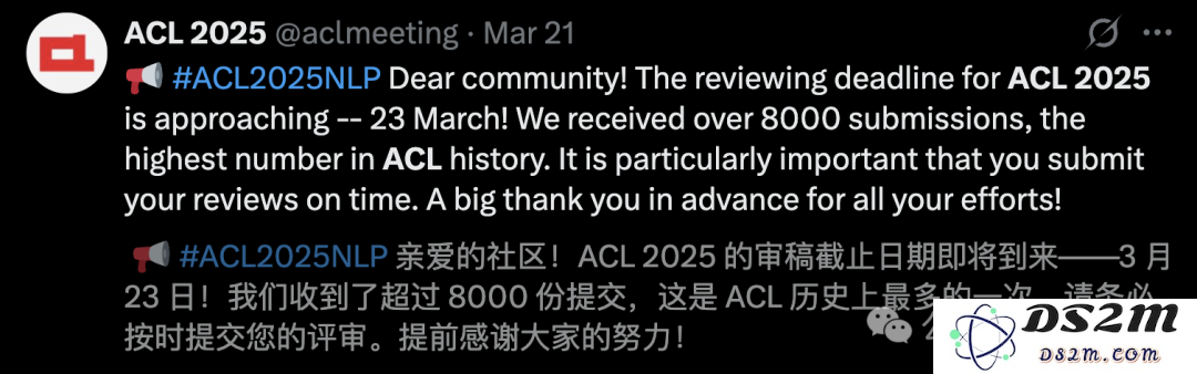 ACL 2025录用血战，高分论文惨遭淘汰！谷歌AI大佬揭评审内幕