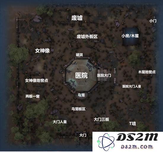 第五人格圣心医院怎么溜鬼 第五人格圣心医院地图新手教程：简单上手不是梦！