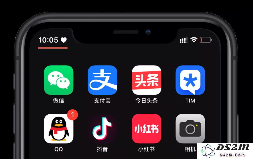 iPhone 状态栏中爱心图标的功能解析及设置方法详解