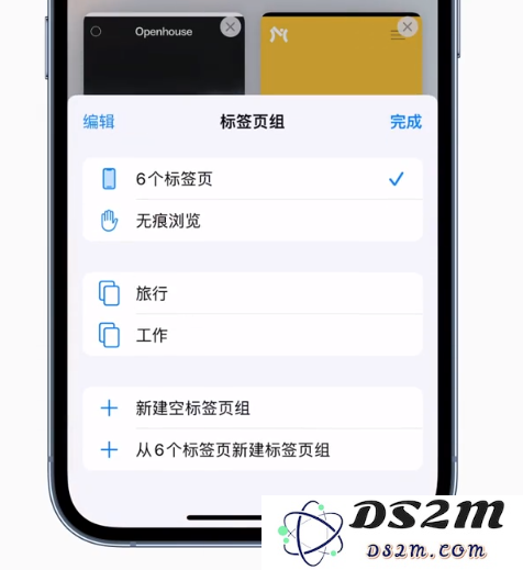 iOS 15 使用技巧：在 Safari 浏览器上使用全新标签页