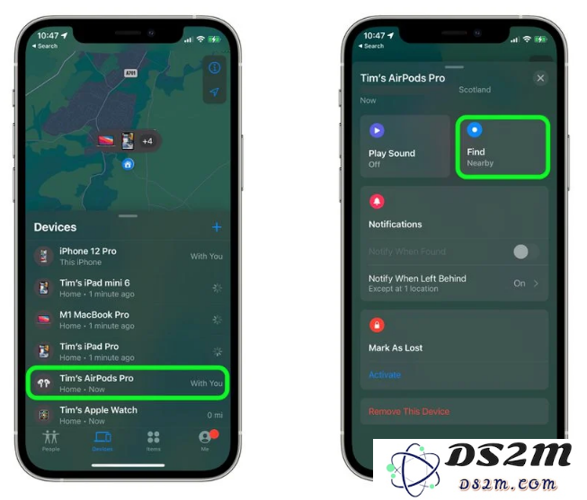 小技巧：使用 iOS 15 中的“查找我的网络”查找 AirPods 2/Pro