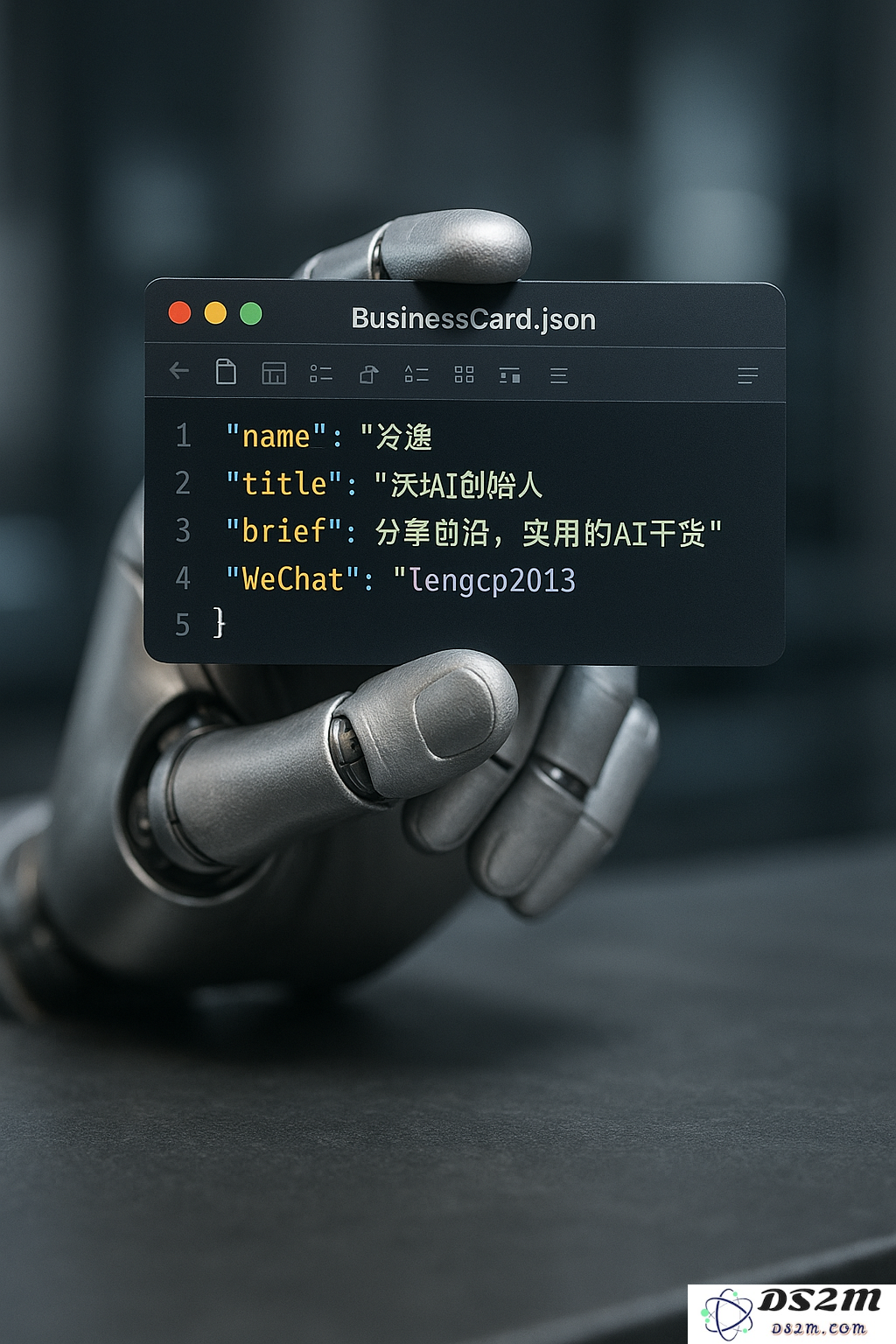 大佬都在玩的AI名片，用这个提示词轻松搞定