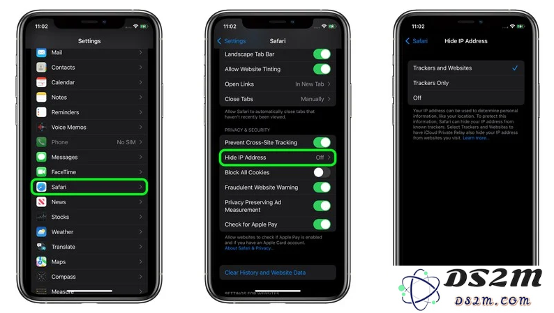 iOS 15 更新亮点：如何在 Safari 设置中启用 IP 地址隐藏功能以保护您的在线隐私
