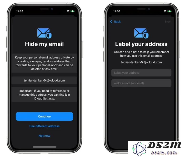 iOS 15 更注重隐私保护：新增“隐藏我的电子邮件”功能