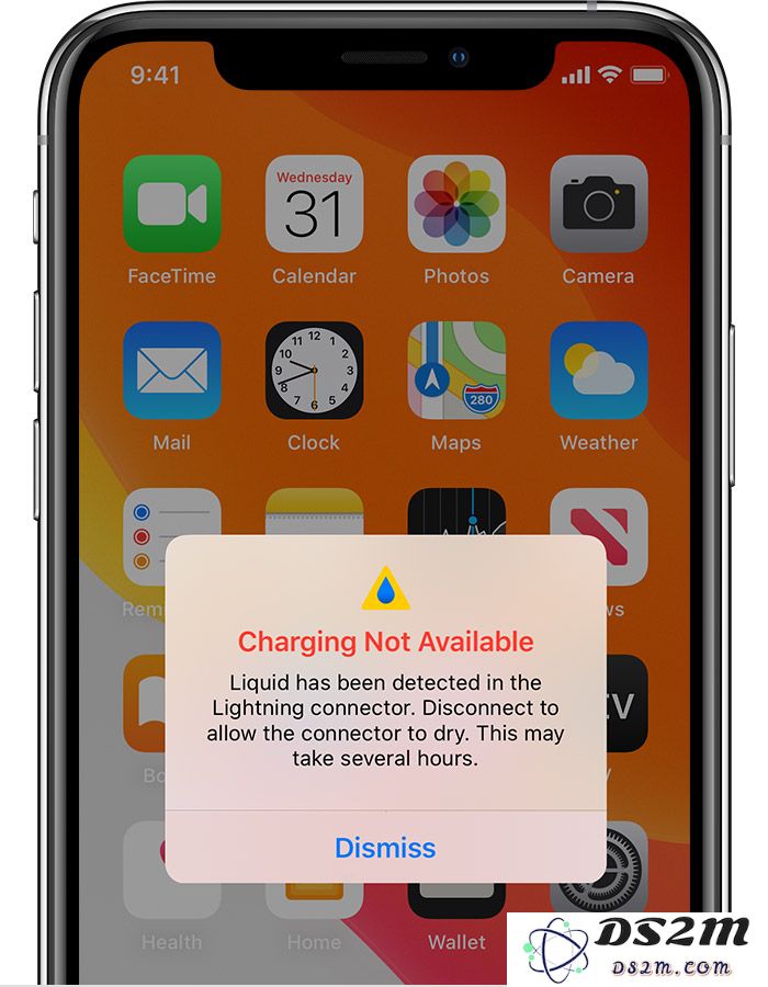 当您的 iPhone 12 在充电过程中出现 “闪电接口检测到液体” 提示时应该如何处理和解决此问题？