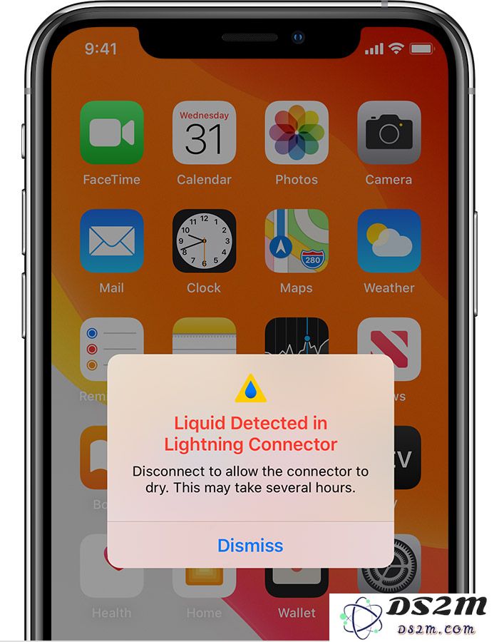 iPhone 12 在充电时出现 “闪电接口检测到液体”的提示怎么办？