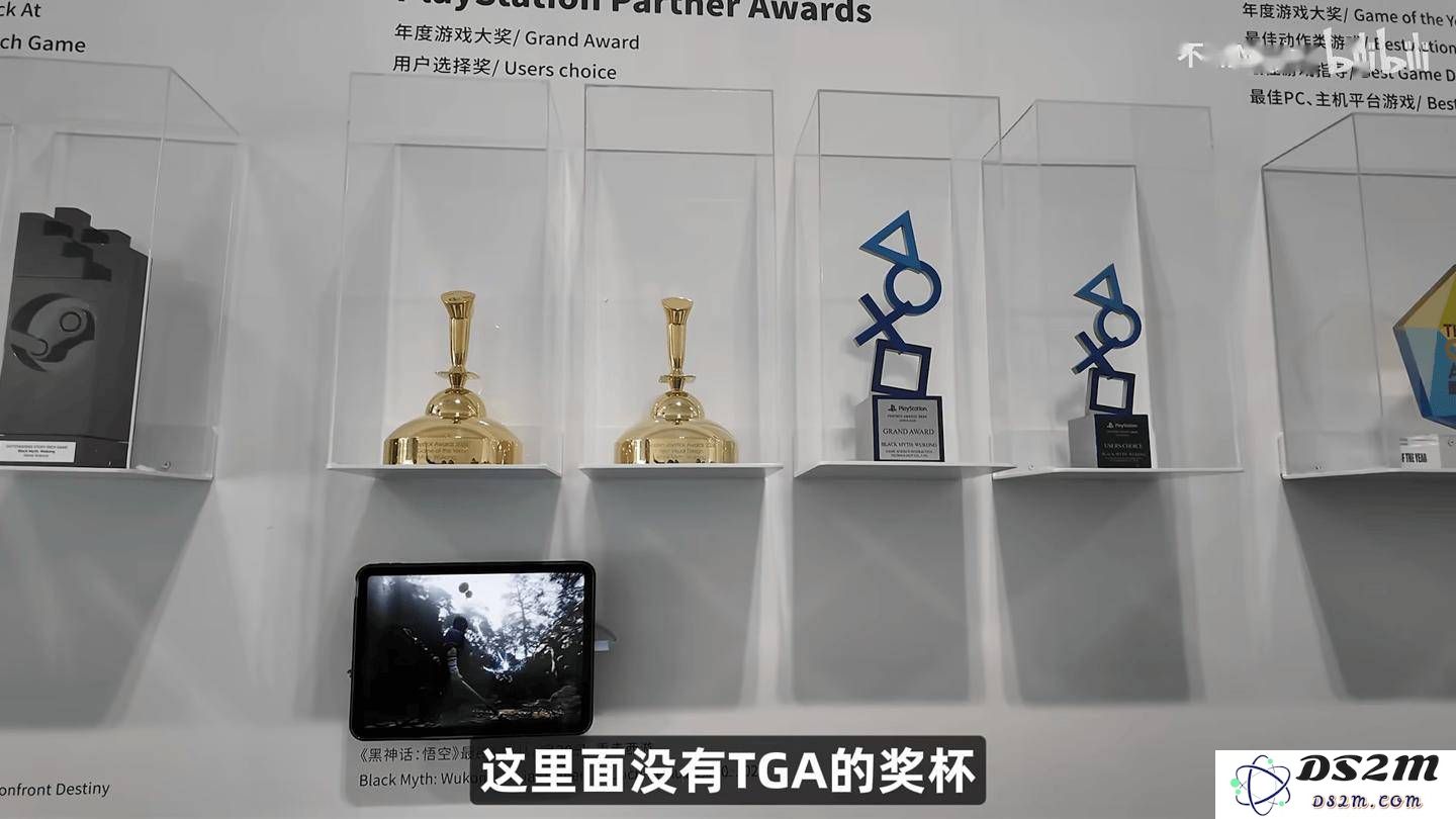 《黑神话：悟空》TGA奖杯未到，展区纸卡引发热议