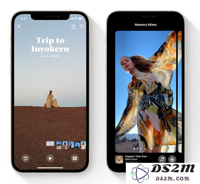 iOS 15 照片“回忆”功能升级：全新交互体验与沉浸式视觉界面震撼来袭