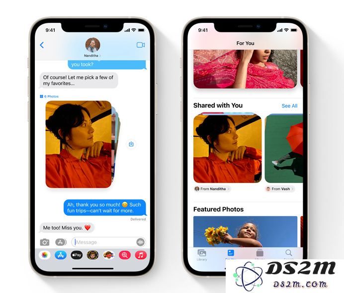 iOS 15 信息应用升级亮点：增强共享体验和全新拟我表情功能带来更畅快的沟通方式