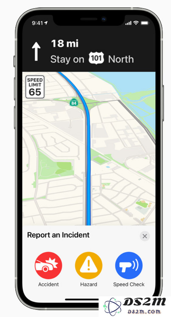 iOS 14.5 改进地图应用：支持通过 Siri 提交事故报告