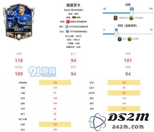 FIFA足球世界tots德甲球员 tots德甲联赛球员详解[多图]图片5
