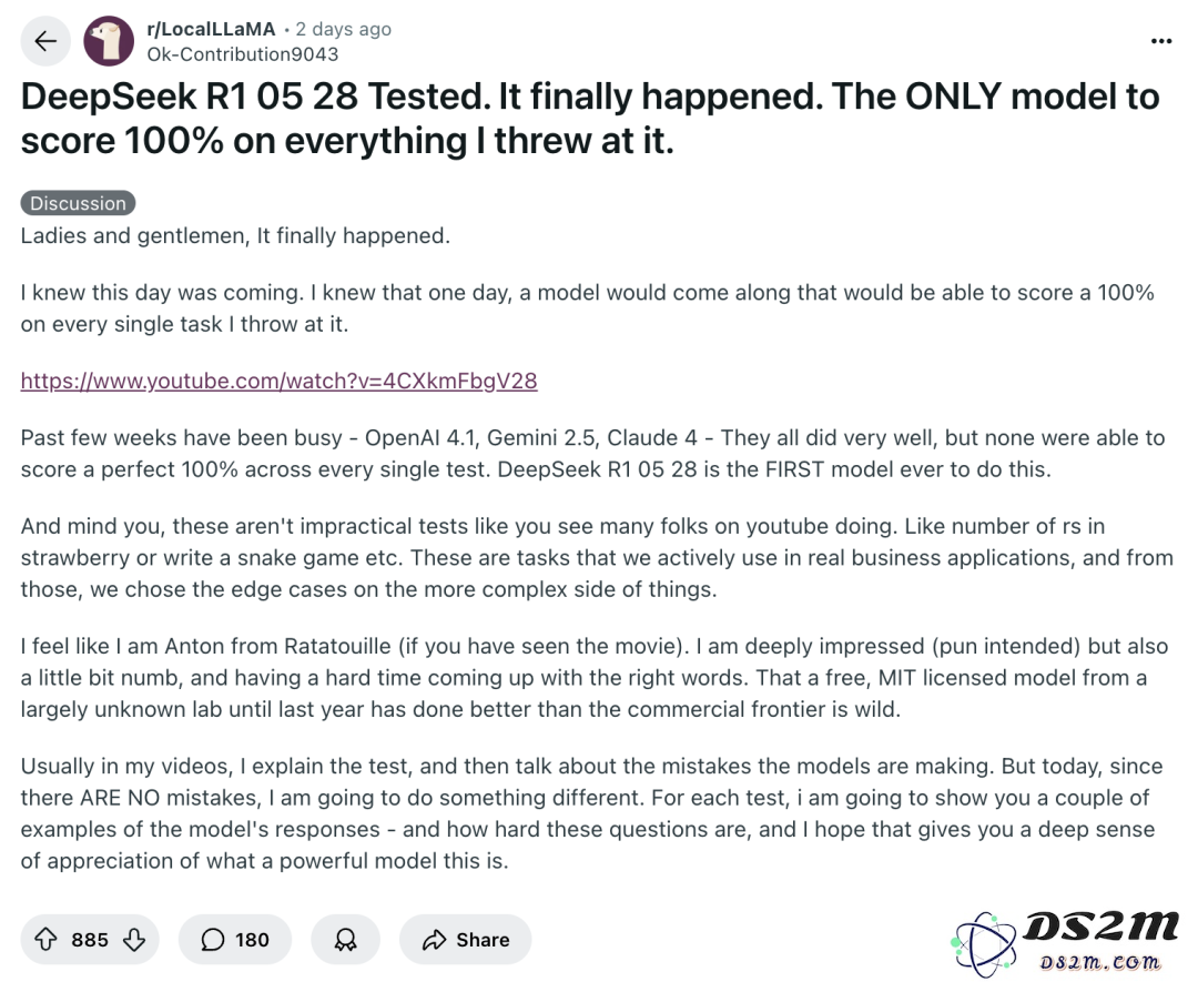 玩完 DeepSeek R1 新版，外国网友又「蚌埠住了」？