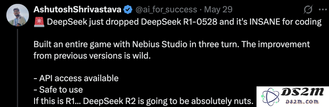 玩完 DeepSeek R1 新版，外国网友又「蚌埠住了」？