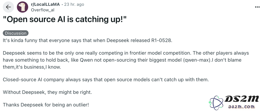 玩完 DeepSeek R1 新版，外国网友又「蚌埠住了」？