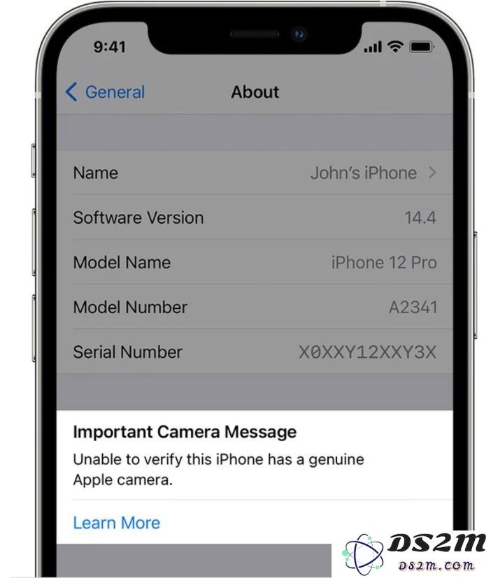 使用非原装零件维修 iPhone 12/Pro 相机可能导致哪些潜在风险与问题？